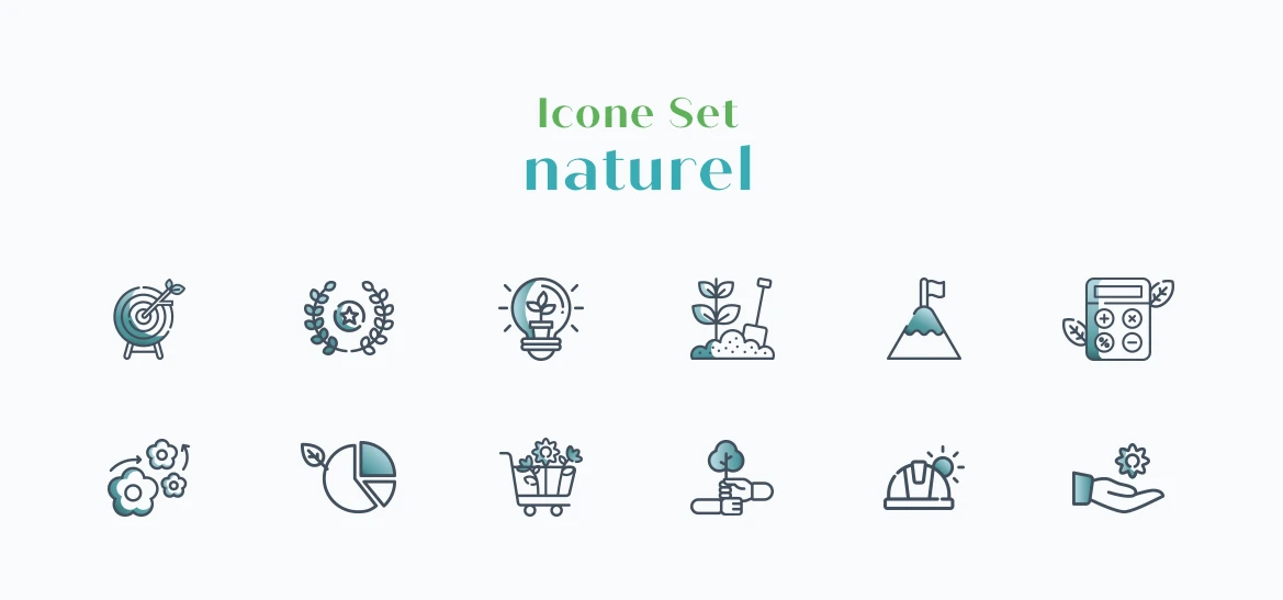 Création d'un set d'icône