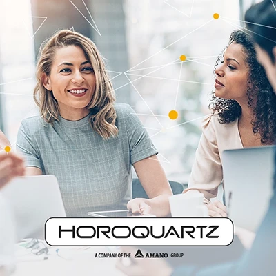 Création du webdesign du site Horoquartz en freelance