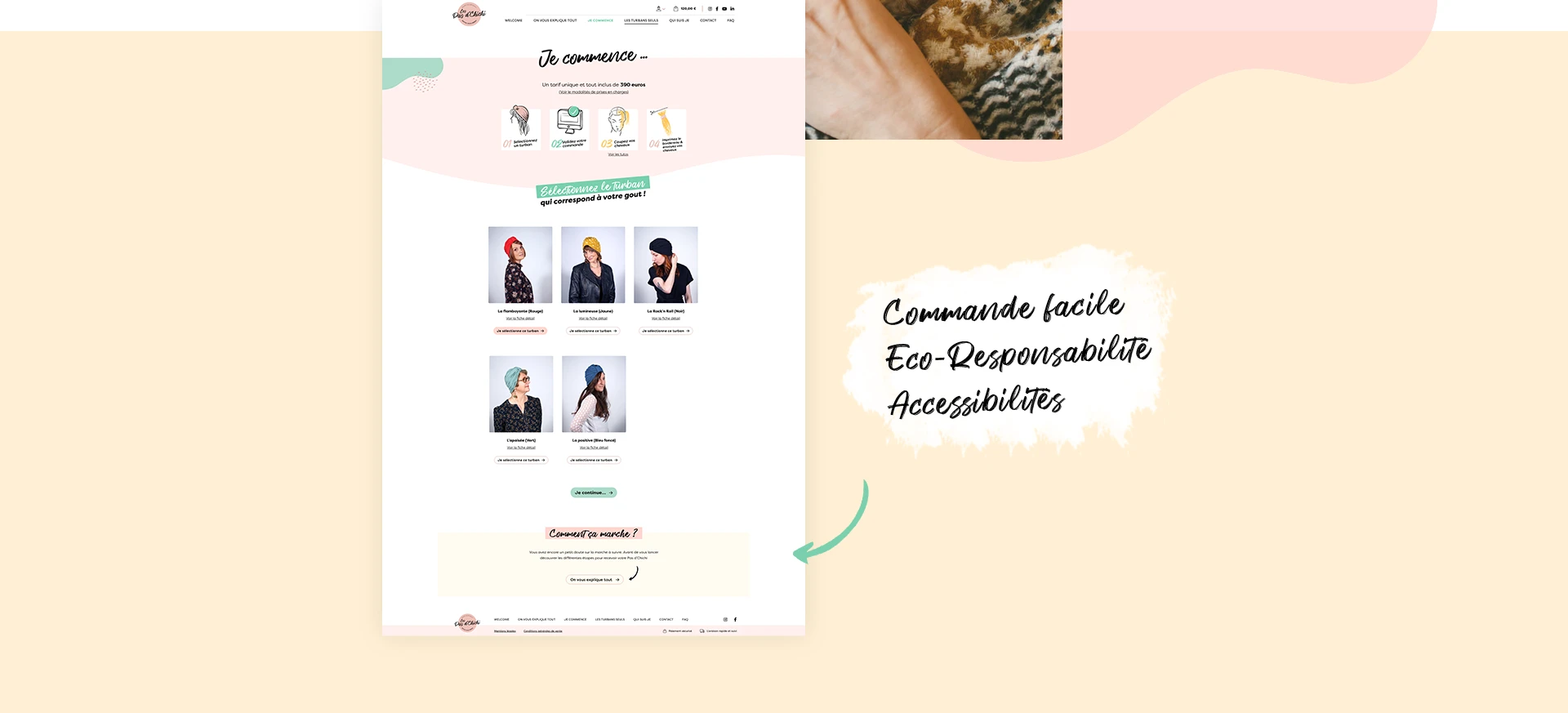 Design du tunnel de commande