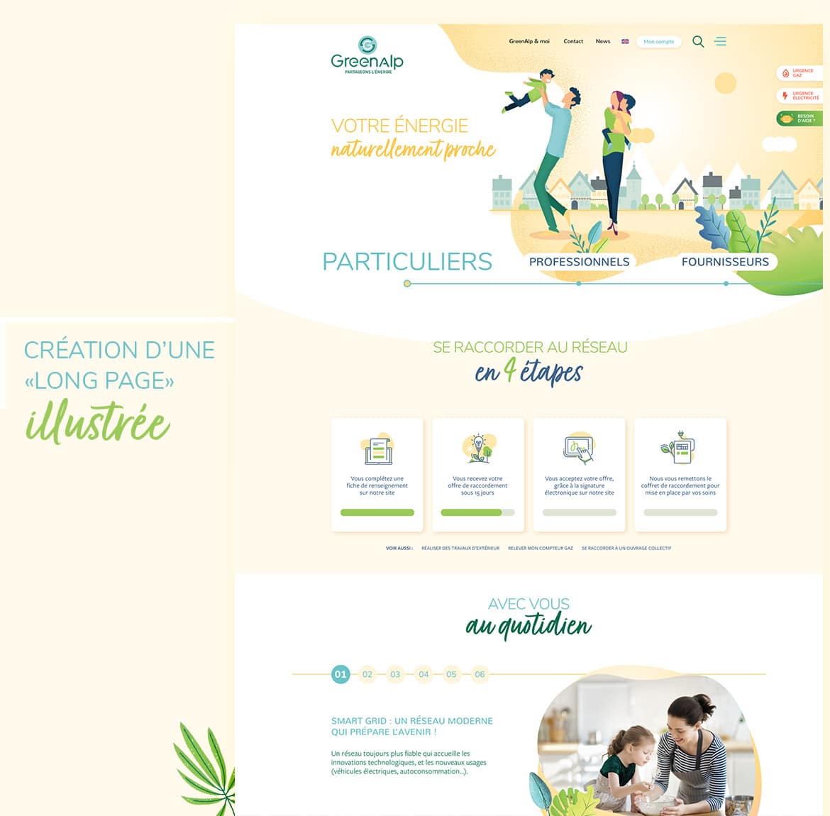 Webdesign pour un appel d'offres