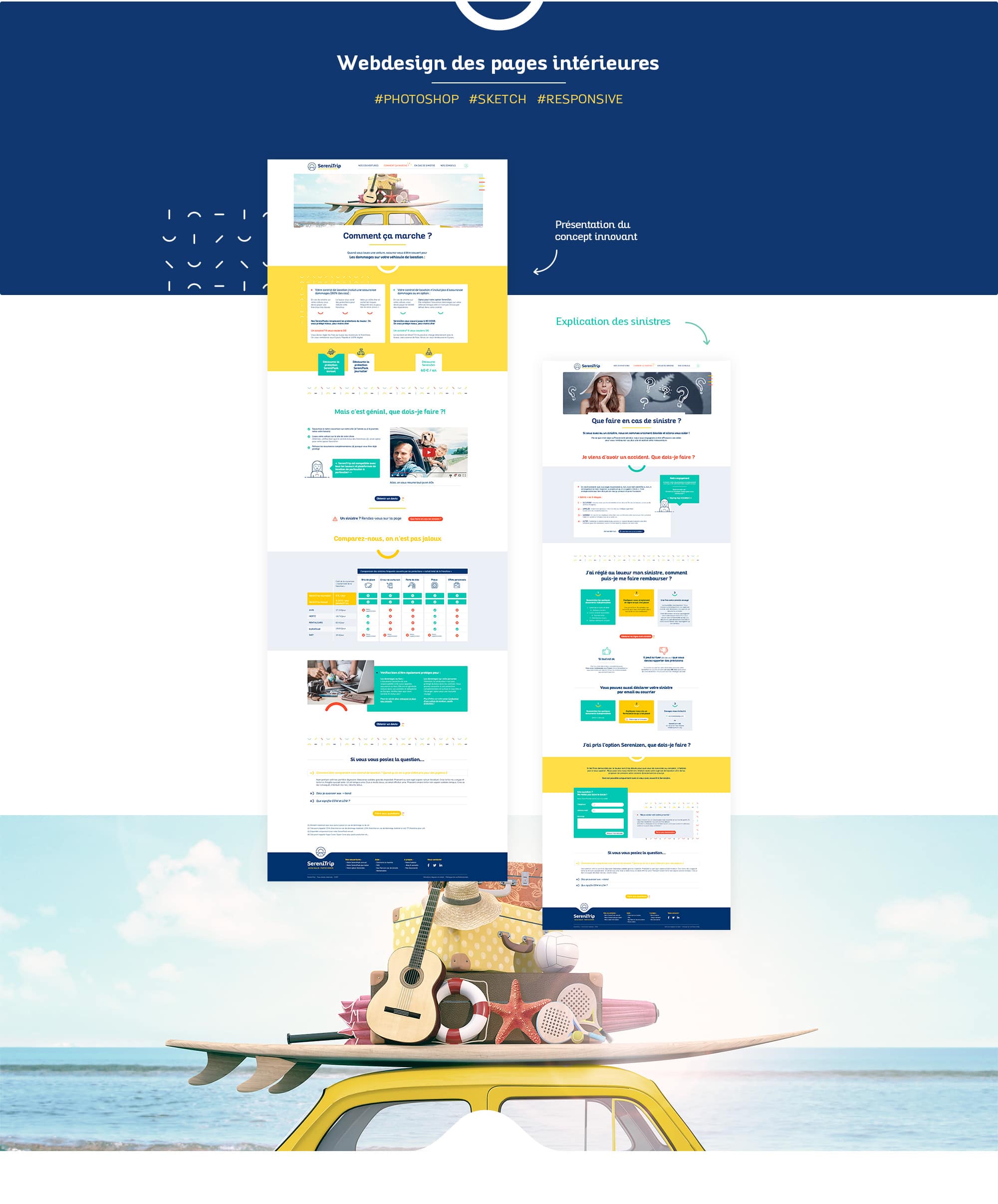 Webesign de site wordpress sur Nantes