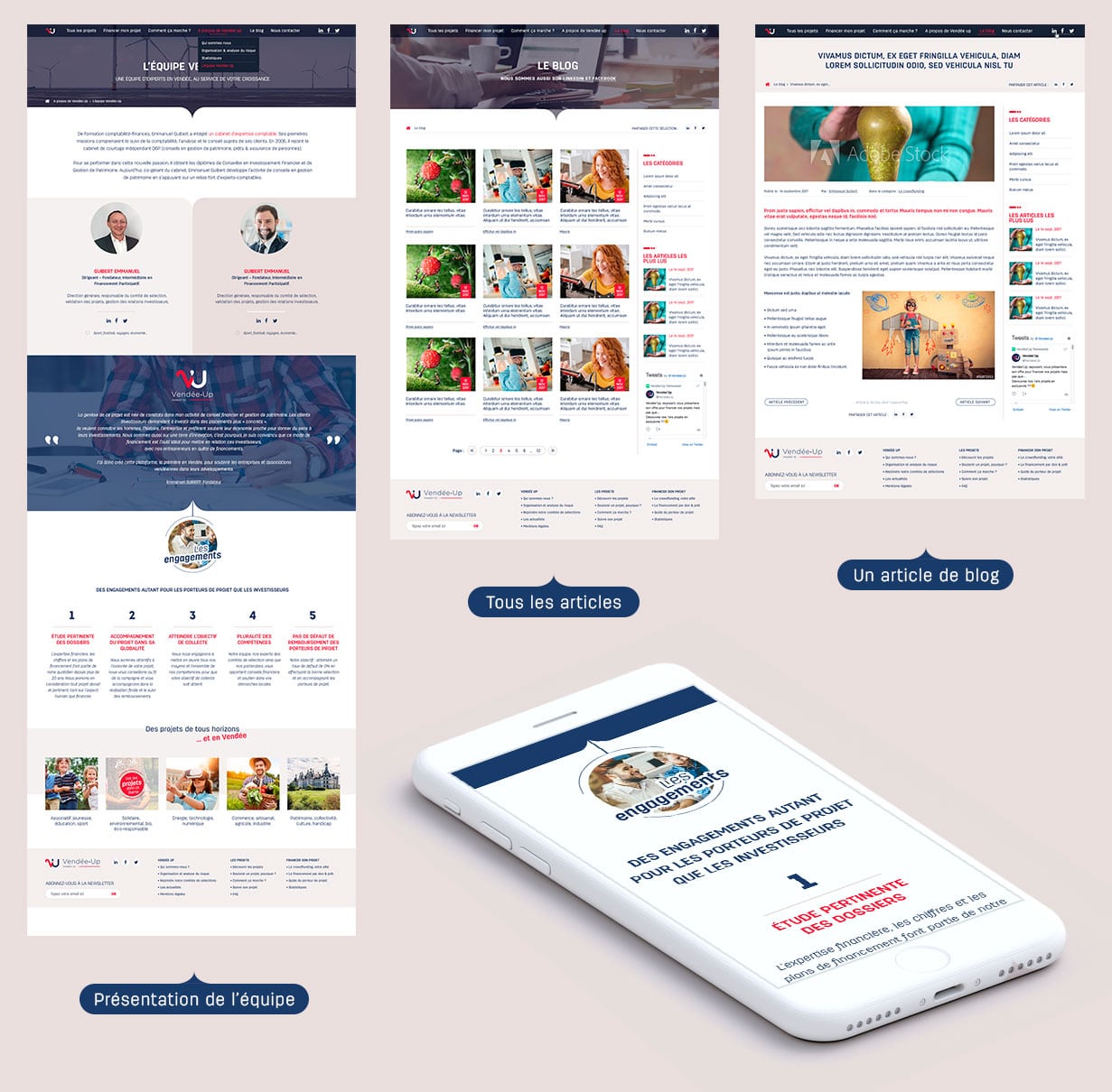 Déclinaison responsive des pages web