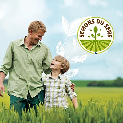 Webdesign du site Semons du Sens en sous-traitance